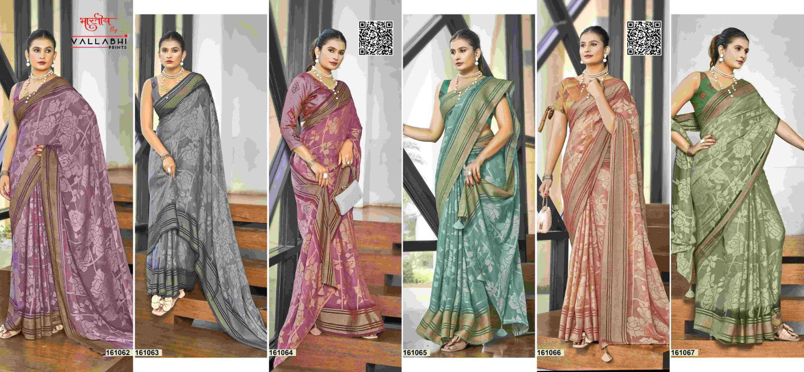 Shravasti By Vallabhi Brasso Designer Sarees Wholesale Shop In Surat